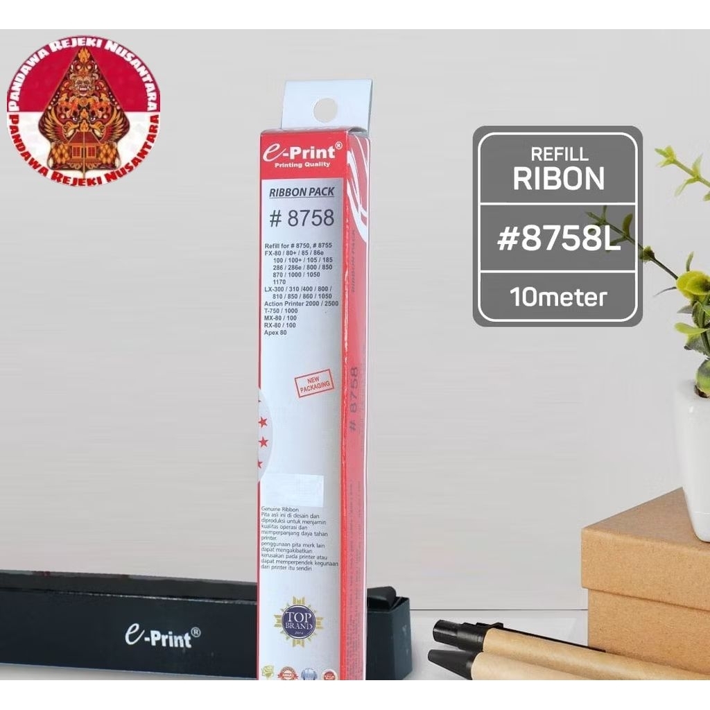 Jual E-Print Ribbon Pack 8758 Pita Printer | Shopee Indonesia
