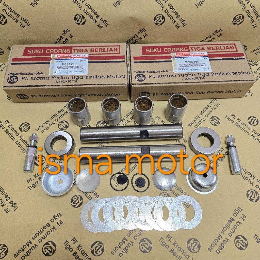 Jual KING PEN/KING PIN PS100, PS120, PS125T, PS135/CANTER HARGA 1SET ...