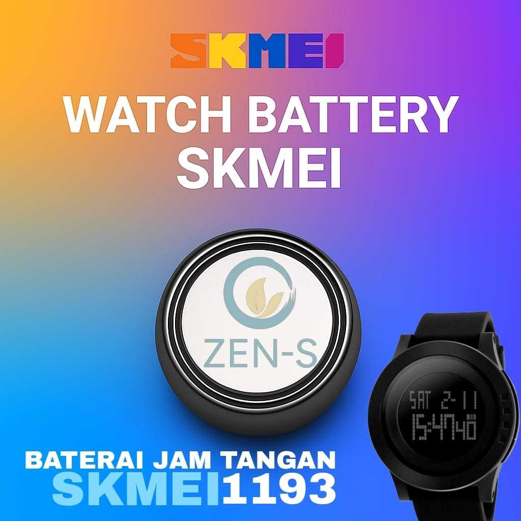 Jual Baterai Battery Batu Jam Tangan SKMEI Asli Model TYPE 1193 ...