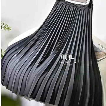 Rok Plisket Premium Dewasa All Size Bahan Koshibo Rok Mayung Outfit Harian Simpel Muat BB 40 89