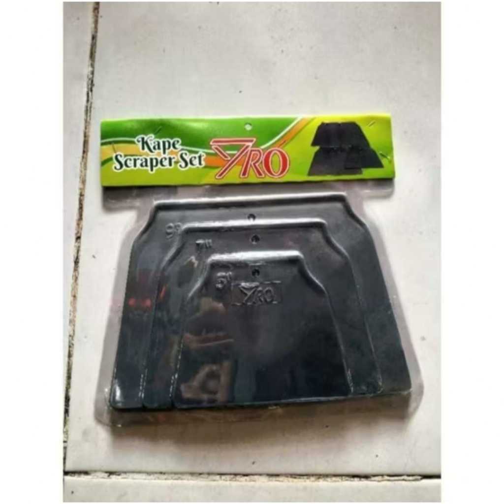 Jual KAPI PVC SET BAHAN TEBAL / SKRAP TEBAL / KAPE PVC 3 IN 1 SET 3 ...