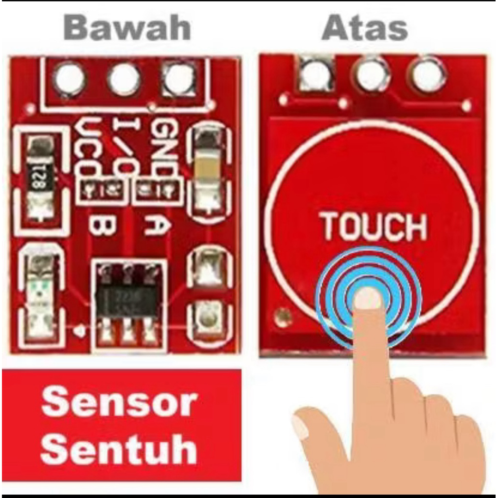 Jual Modul sensor sentuh Touch Sensor TTP223 | Shopee Indonesia