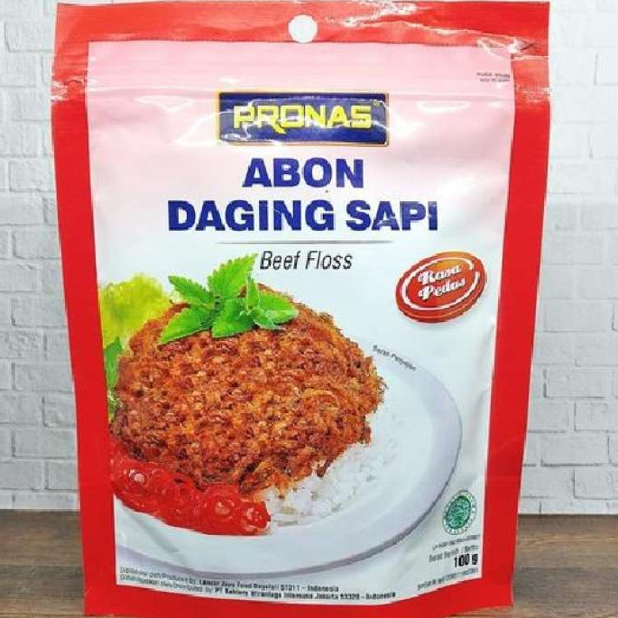 Jual PRONAS BEEF FLOSS ABON DAGING SAPI ALL VARIAN | Shopee Indonesia
