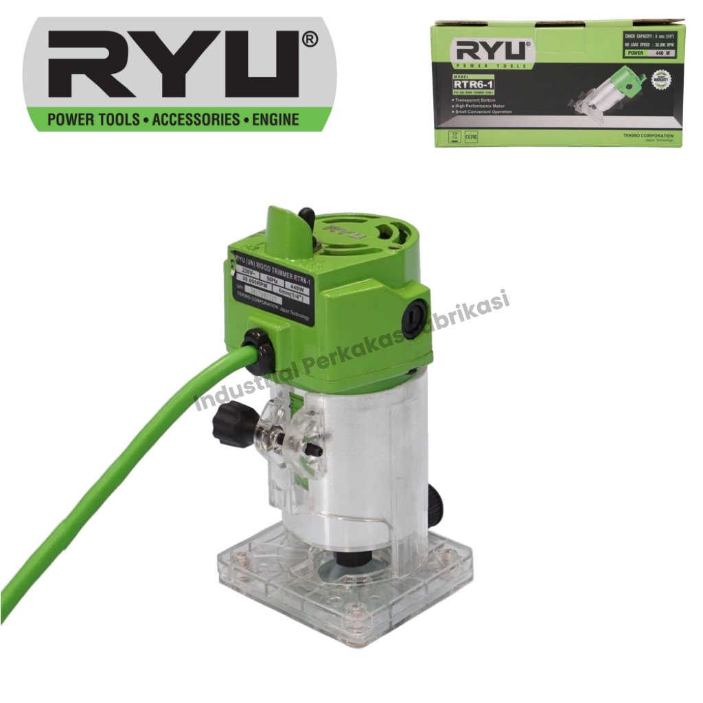 Jual Mesin Router RTR6-1 RYU Profil Kayu Wood Trimmer Profile RTR 6-1 ...
