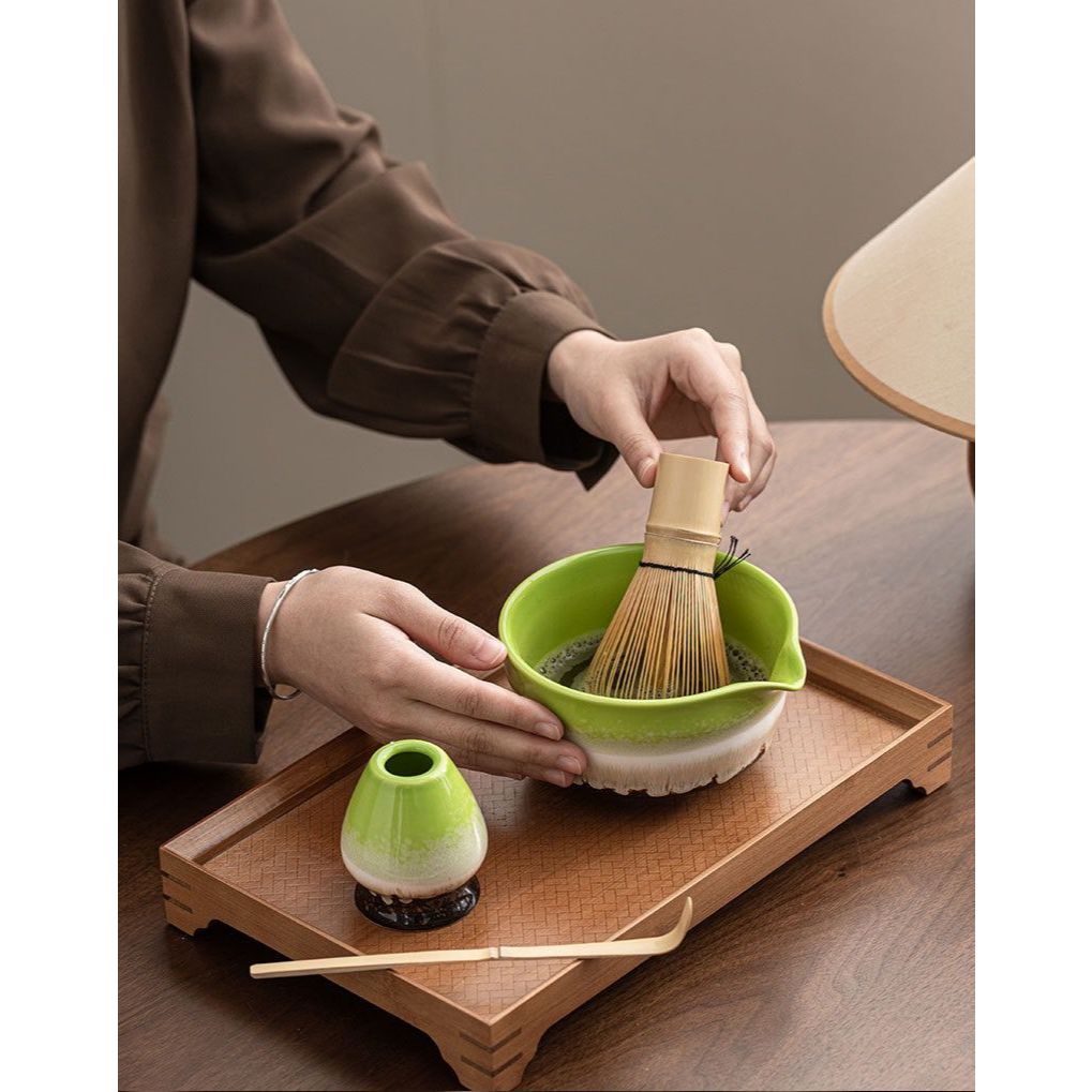 Jual Matcha Tea Set 5 in 1 | Starter Kit Traditional Matcha Gift Box ...
