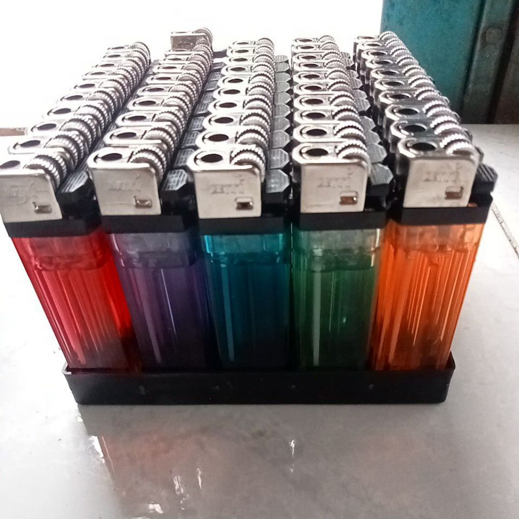 Jual korek gas roda kotak/segi,ukuran besar 50pcs | Shopee Indonesia