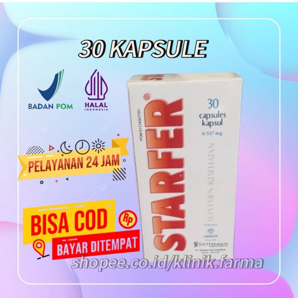 Jual STARFER ORIGINAL 30 Kapsul Obat Prostat Original Starfer Torrex ...