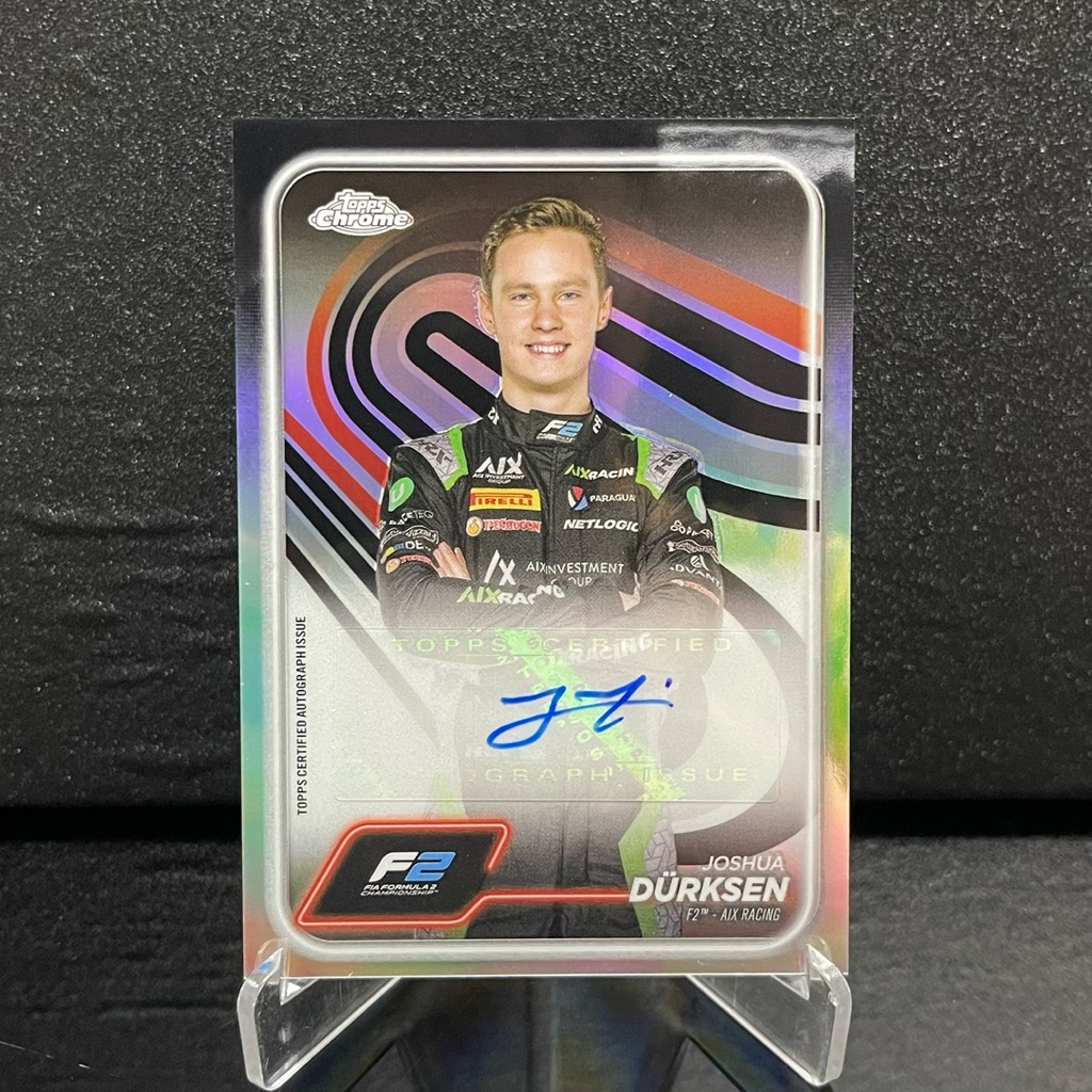 Jual Kartu f2 Topps Chrome (Tanda Tangan) - Joshua Durksen (AIX Racing ...