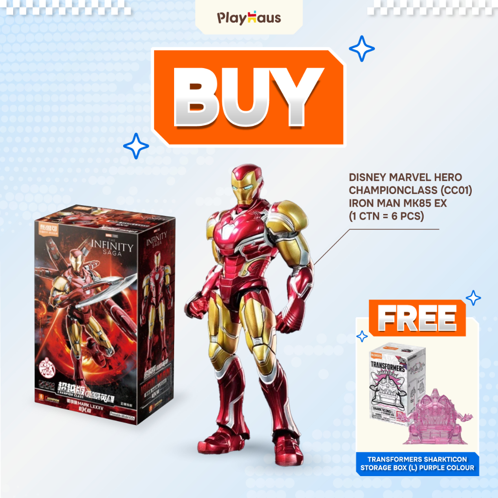 Jual BLOKEES Marvel Hero Infinity Saga Champion Class (CC01) Iron Man ...