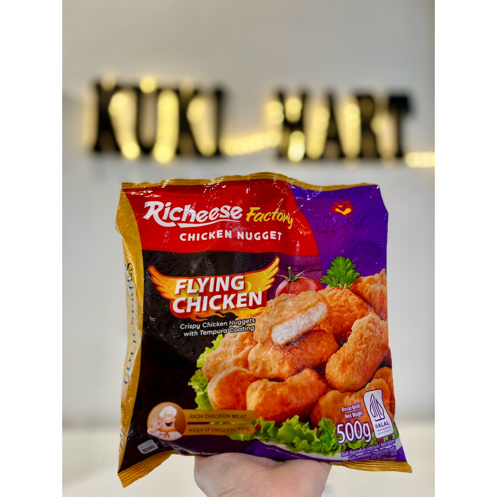 Jual Nugget richeese flying chicken | Shopee Indonesia