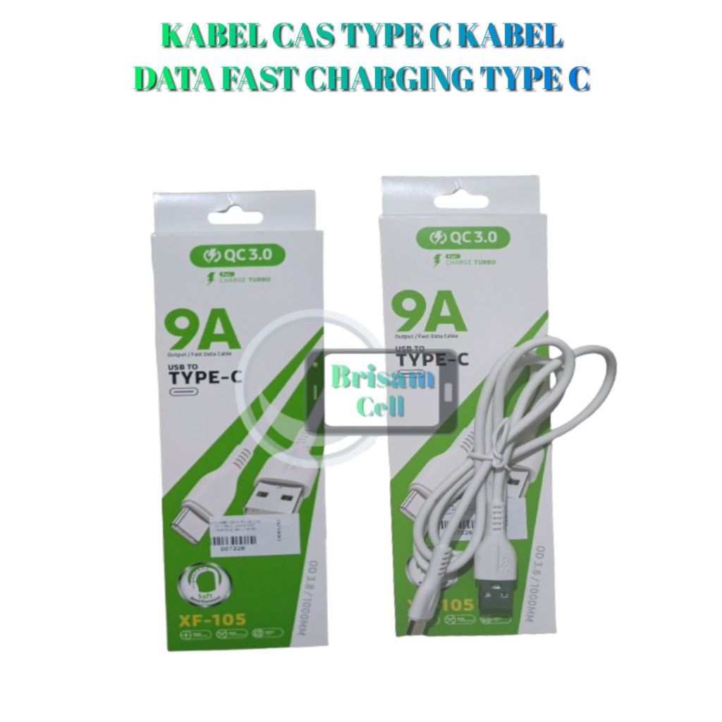 Jual KABEL CAS TYPE C KABEL DATA FAST CHARGING TYPE C | Shopee Indonesia