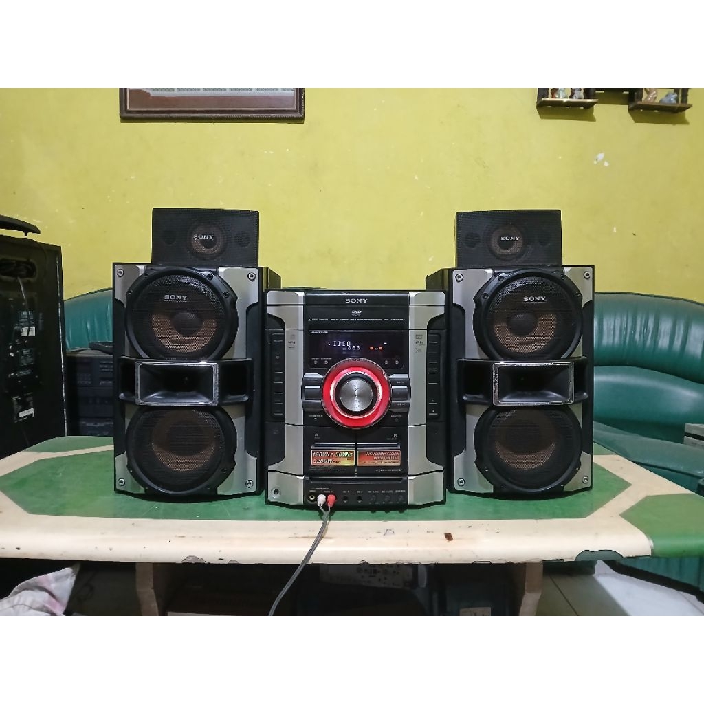 Jual Hifi Compo SONY MHC-GNZ888D Tape Normal power 5200 watt pmpo ...