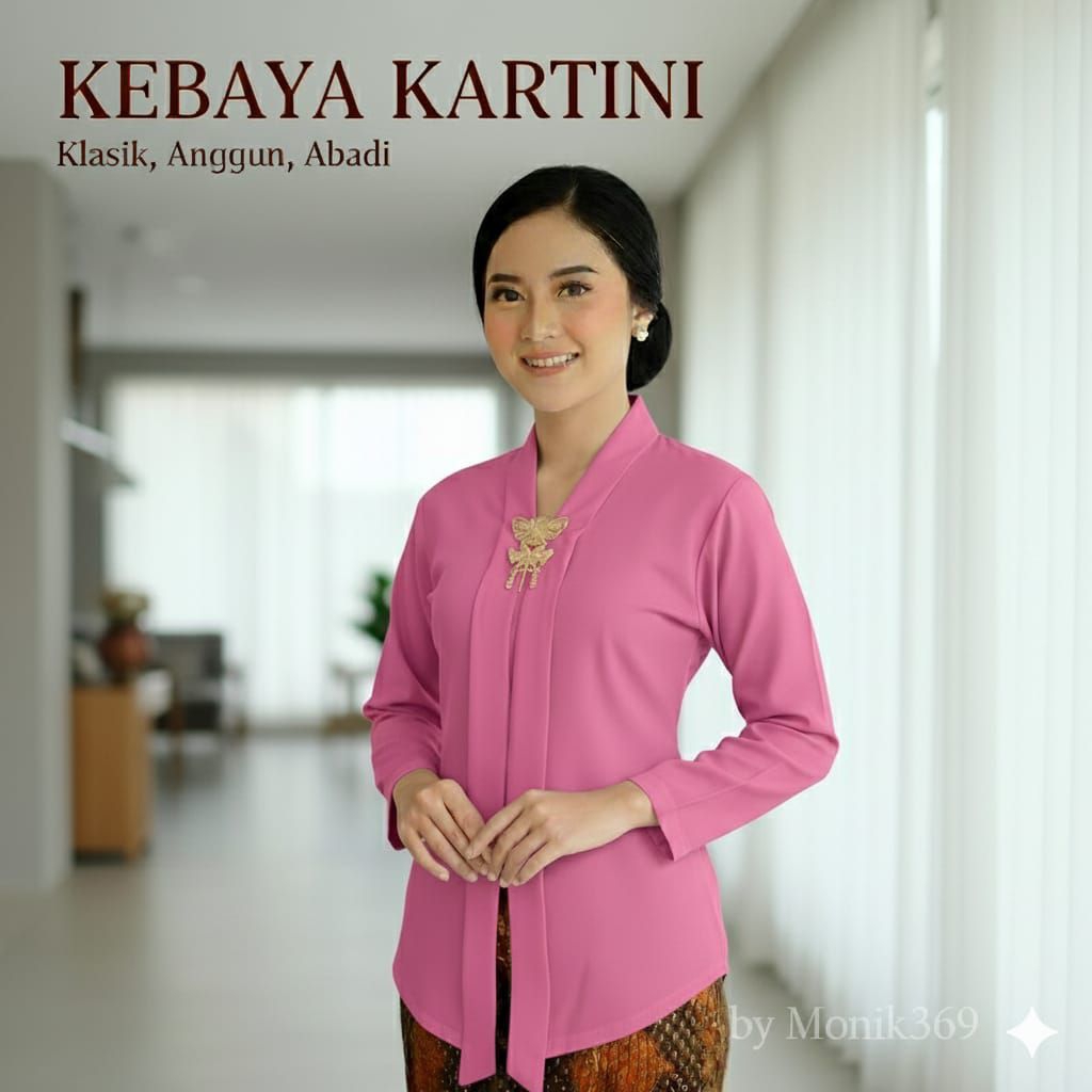 Kebaya Kartini Kekinian-Atasan kartini-Atasan Adat Tradisional