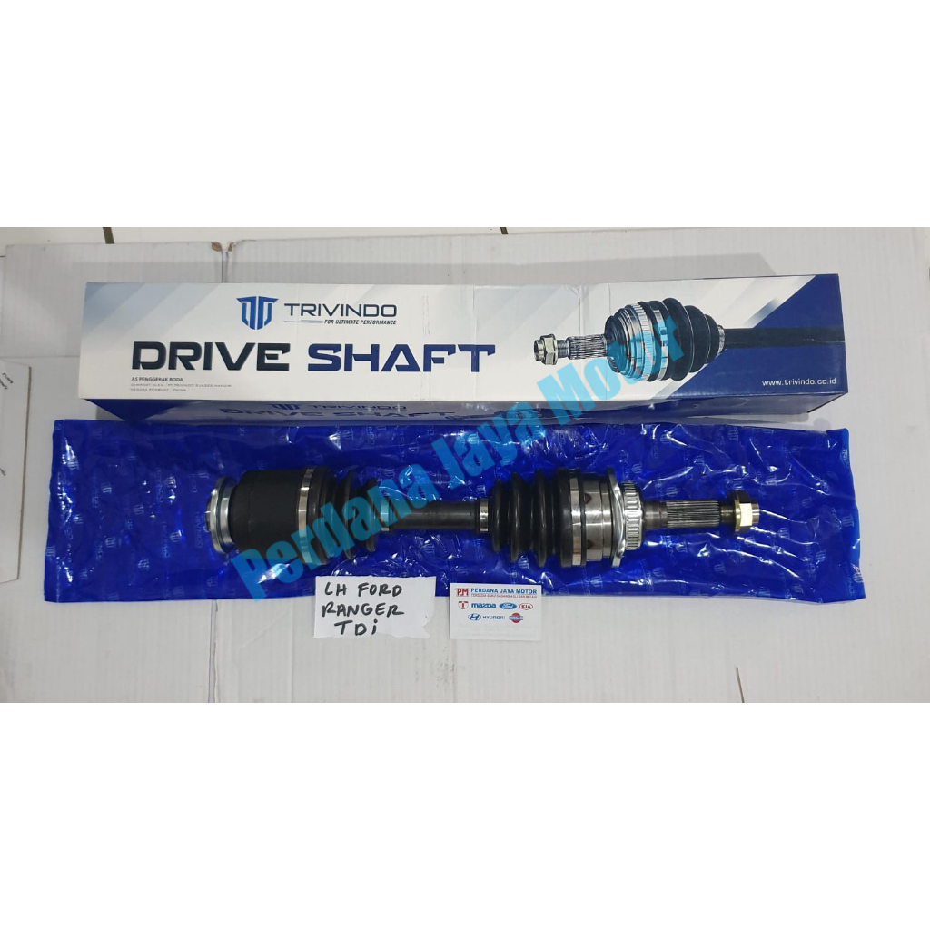 Jual As Roda Komplit CV Joint Drive Shaft Assy Kiri Ford Ranger Everest ...