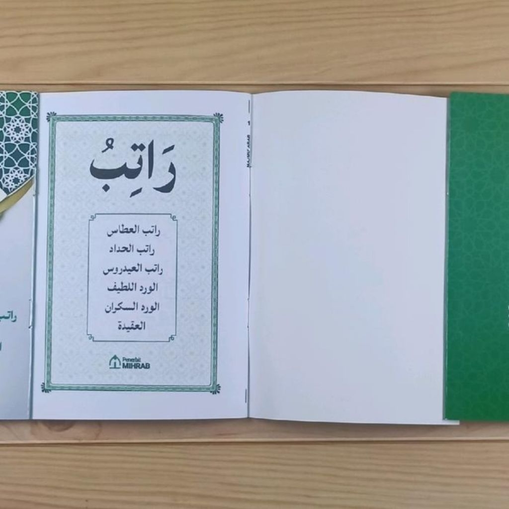 Jual Kitab Kumpulan Ratib Ukuran A5 Arab Latin dan Terjemah Ratib Al ...