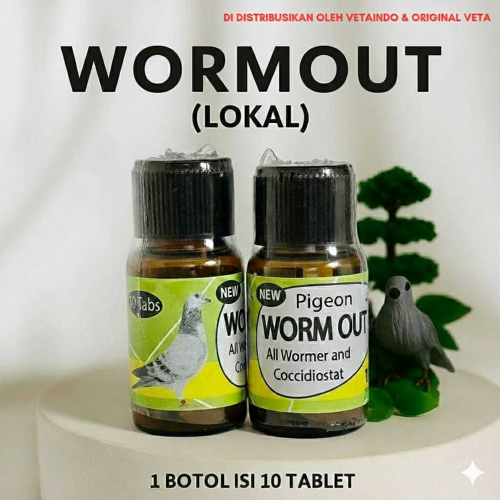 Jual WORMOUT TAMASINDO (1 BOTOL 10 TABLET) BUKAN WORMOUT VETAFARM ...