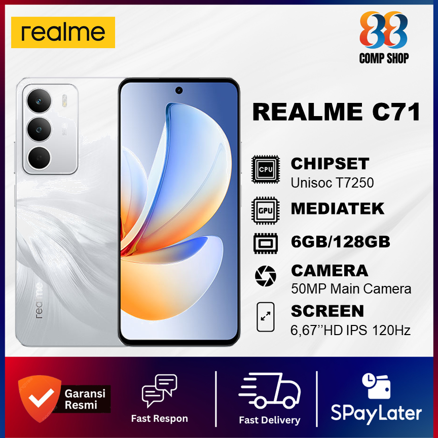 Jual Realme C71 NFC [4GB+128GB] [6GB+128GB] [8GB+128GB] Battery