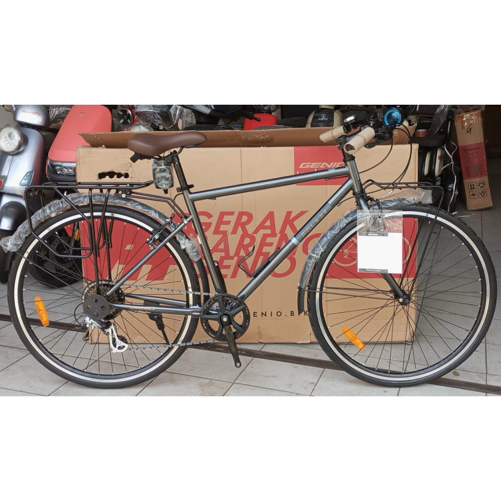 Jual Sepeda TOURING GRAVEL GENIO FOLKZY XY Road Commuter 700c | Shopee ...