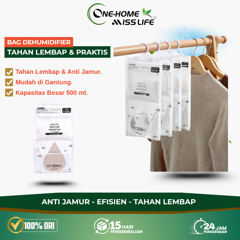 Jual Miss Life Kantong Penyerap Lembap Ruangan Serap Air Dari Mengatasi ...