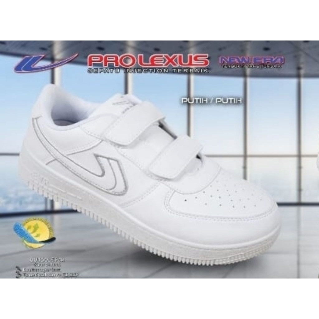 Jual SEPATU SNEAKER NEW ERA FORCE ONE PEREKAT /VELCRO Shopee