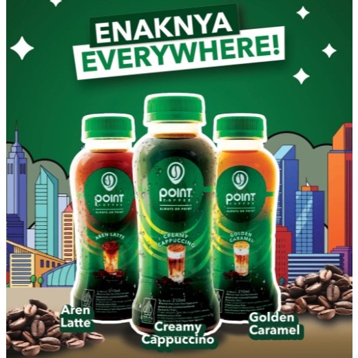 Jual Point Coffe Coffe Drink Golden Caramel / Aren Latte / Cappucino ...