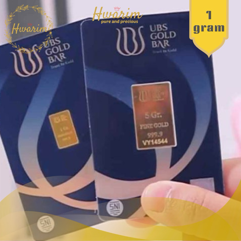 Jual Hwarim | 2025 TERBARU Logam Mulia ( LM ) CertiEye UBS 1 Gram 99,9% ...