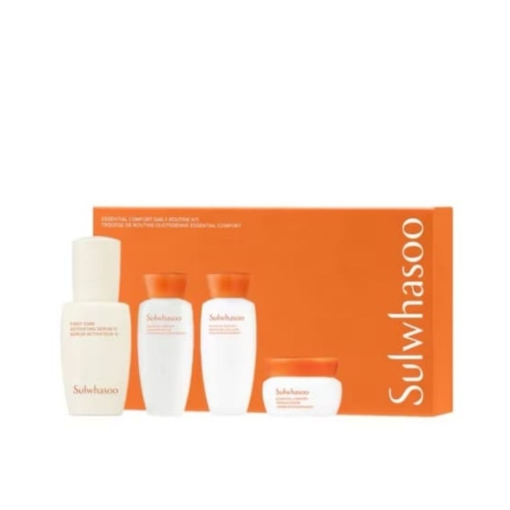 Jual Sulwasoo Essential comfort daily Routine/basic kit 4items | Shopee ...