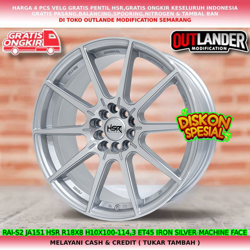 Jual Velg ring18 velg mobil Almaz| Cortez| Vellfire| Voxy| Alphard ...