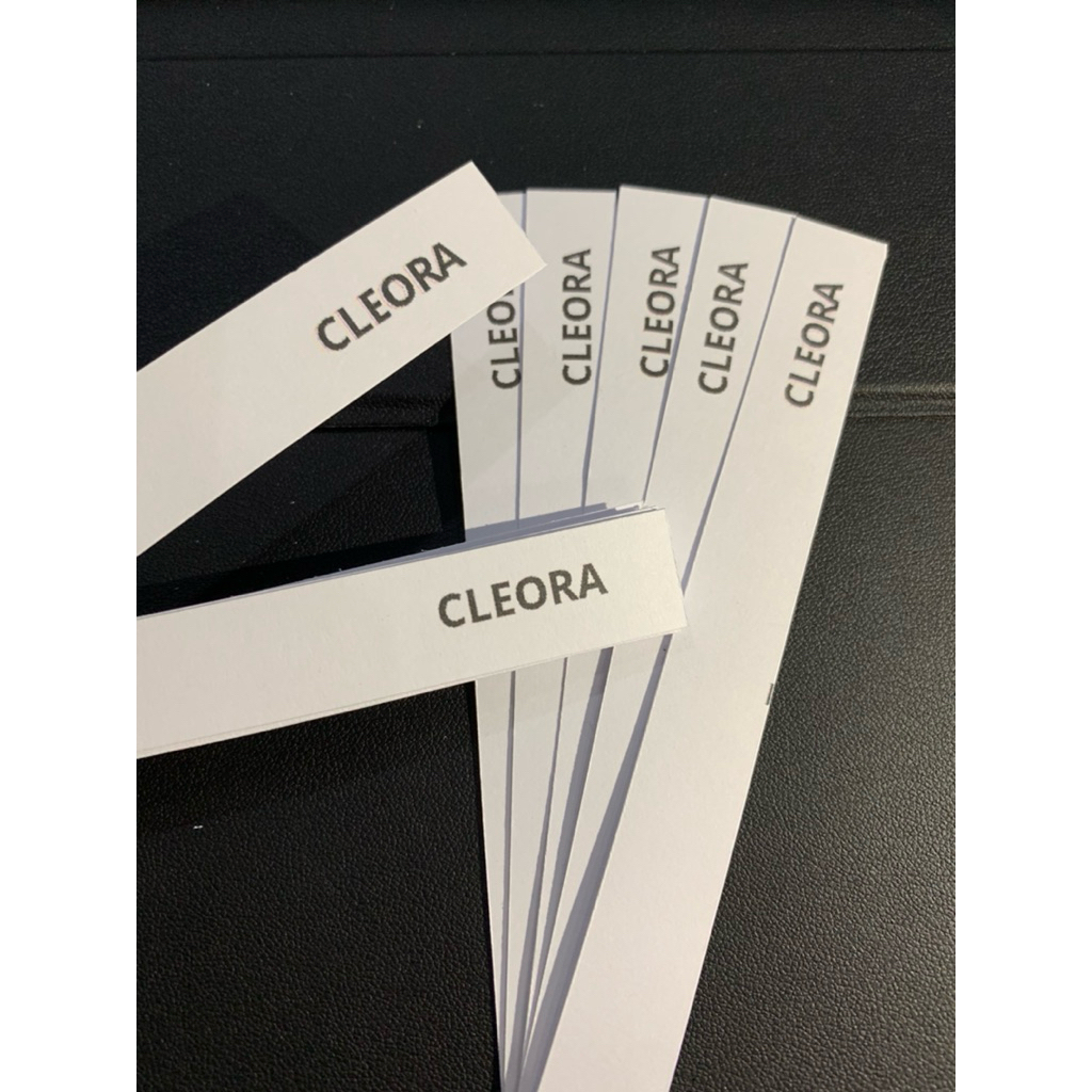 Jual Smelling Paper Custom | Kertas Tester Parum CUSTOM | Paper Tester ...