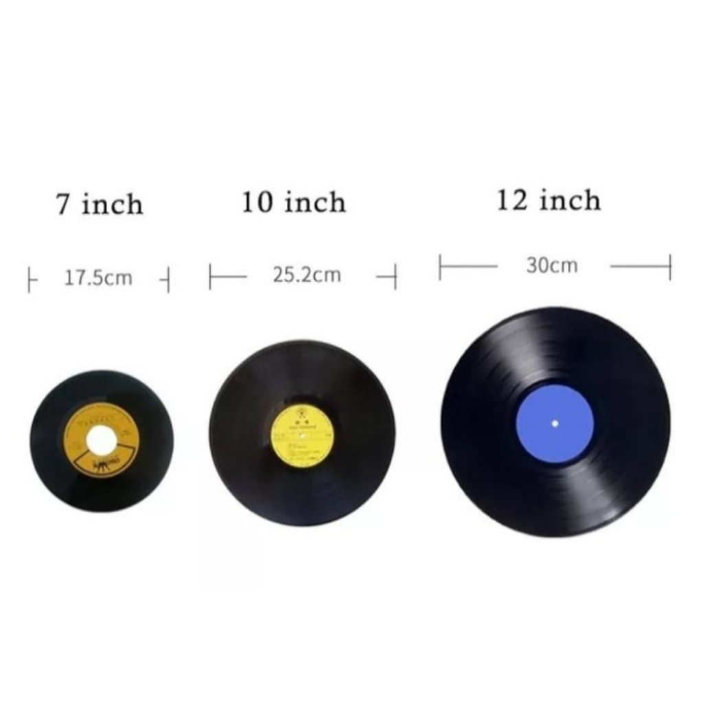 Jual Piringan Hitam Vinyl PH Dekor Assesoris Pajangan 7 10 12 Inc ...