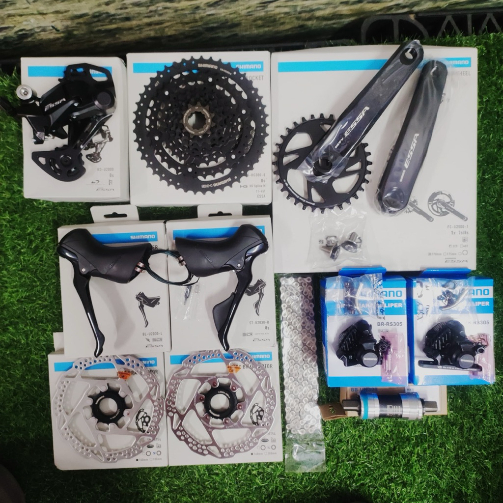 Jual GROUPSET GRUPSET SHIMANO ESSA SPEED U2000 32T x 170mm 11