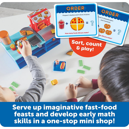 Jual Learning Resources Mini Snack Shop Sorting Set, Play Food Shop ...