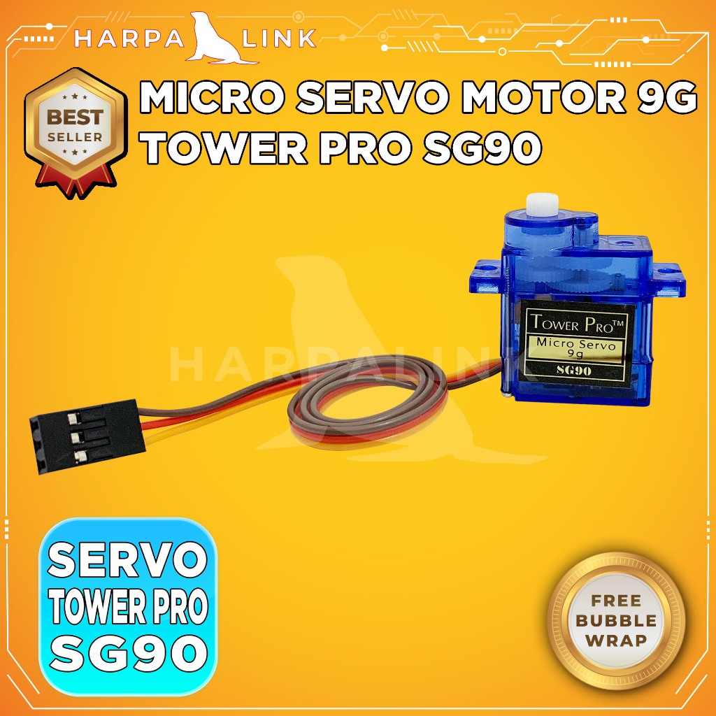Jual TowerPro Motor Servo SG90 SG-90 9G / Motor Servo SG90 Tower Pro ...