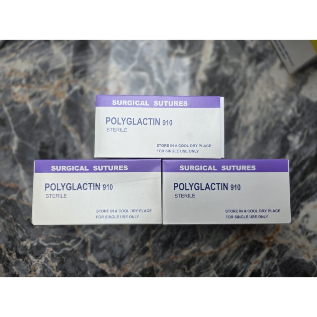 Jual Surgical suture Benang Jarum Bedah Medis Operasi Polyglactin 910 ...