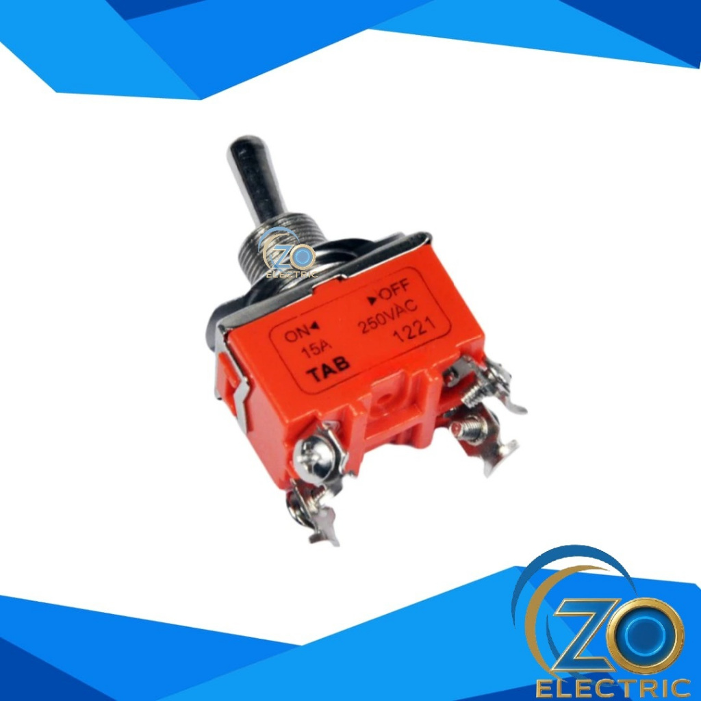Jual Toggle Switch 4 Kaki 2 Posisi On-Off 1221 TAB | Shopee Indonesia