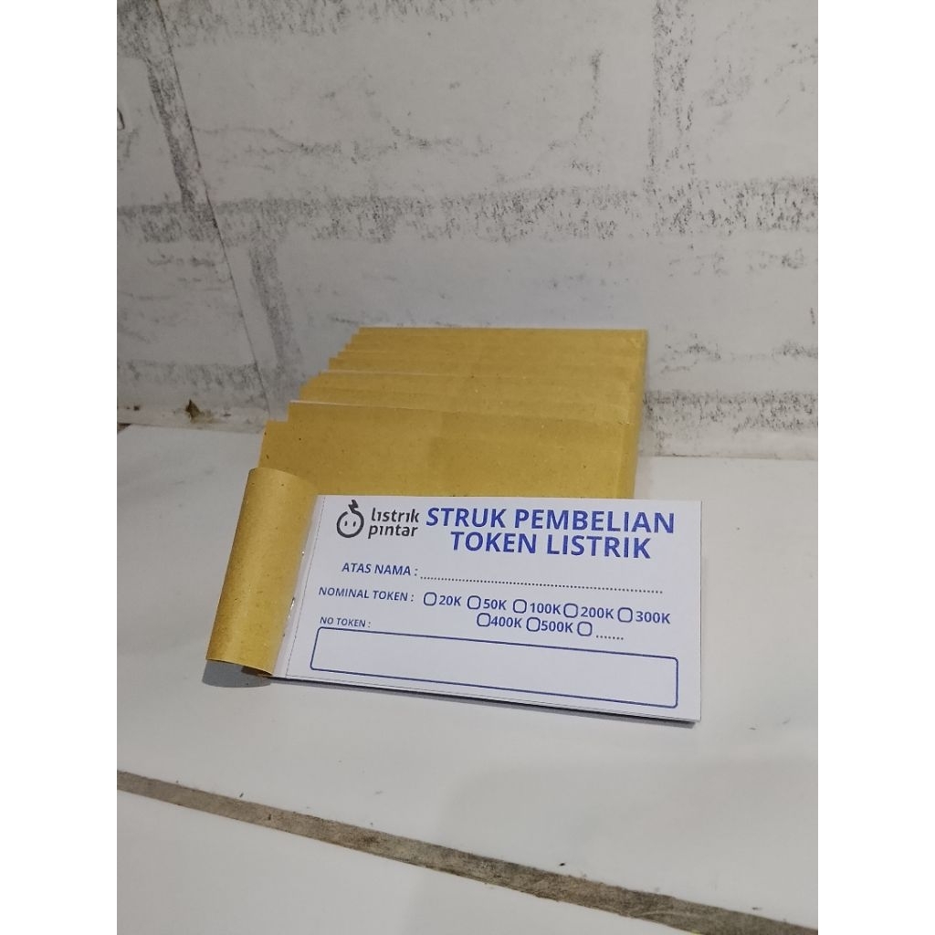 Jual STRUK TOKEN LISTRIK PLN STRUK TOKEN LISTRIK STRUK PEMBELIAN TOKEN ...