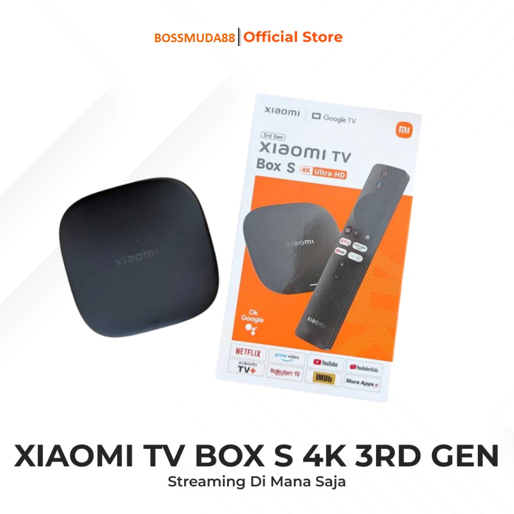 Jual Xiaomi TV Box S (3rd Gen) 4K Ultra HD Streaming Media Player 2GB ...