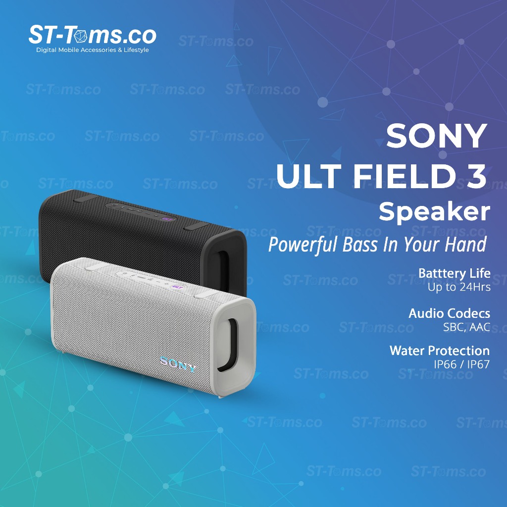 Jual Sony ULT Field 3 / ULT30 / ULT 30 Wireless Portable Bluetooth ...