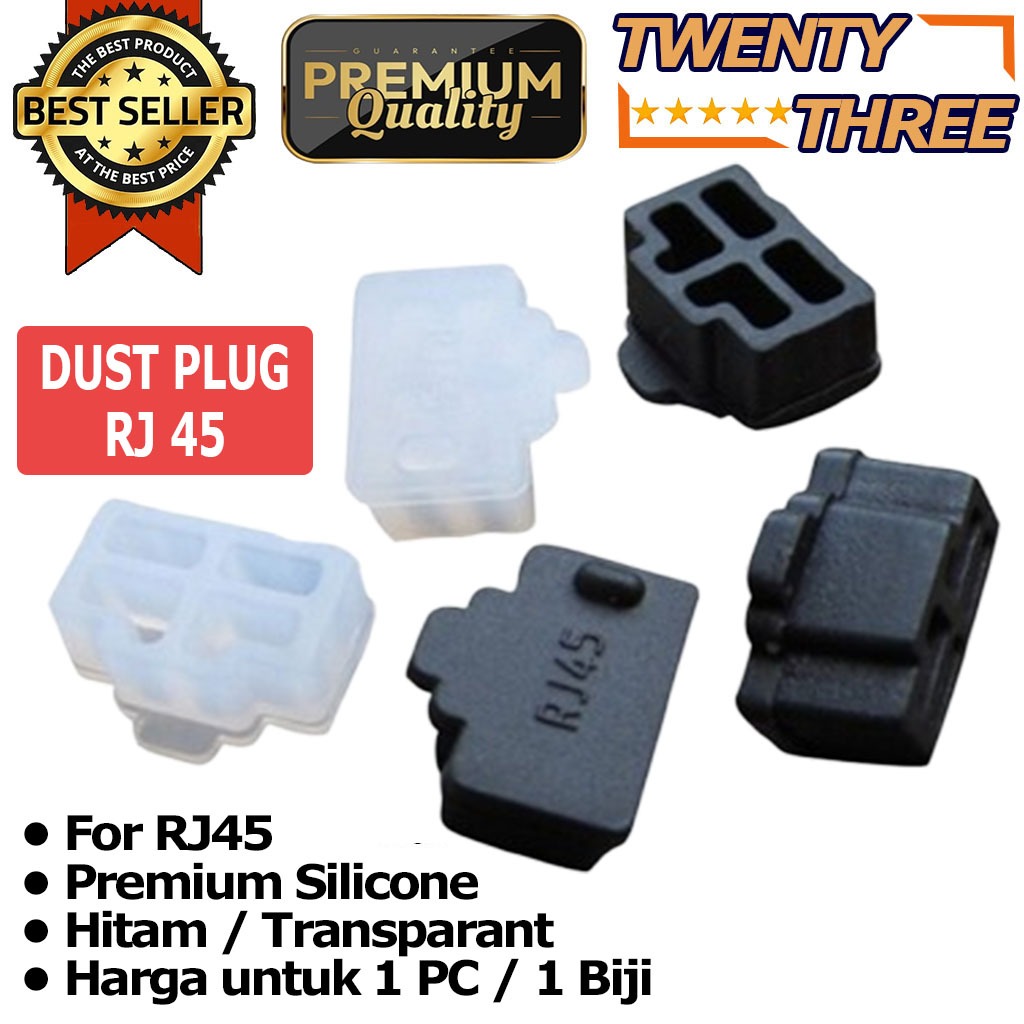Jual Tutup Penutup Dust Plug Anti Debu RJ45 RJ 45 Port Lubang Lobang ...