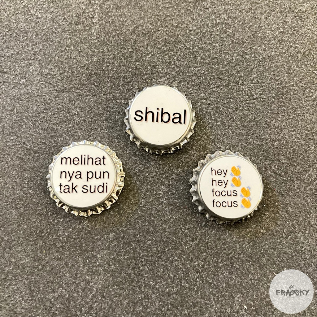 Jual Fragsky - Pin Tutup Botol Bros Premium Ukuran 30mm Gambar Quotes ...