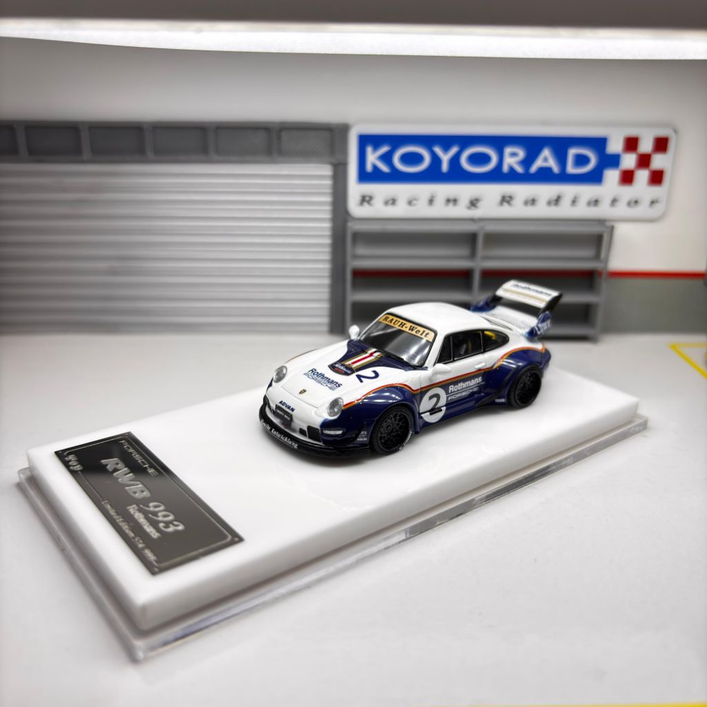 Jual TOP MODEL RWB PORSCHE 993 ROTHMANS LBWK LIVERY LIMITED UNSEALED ...