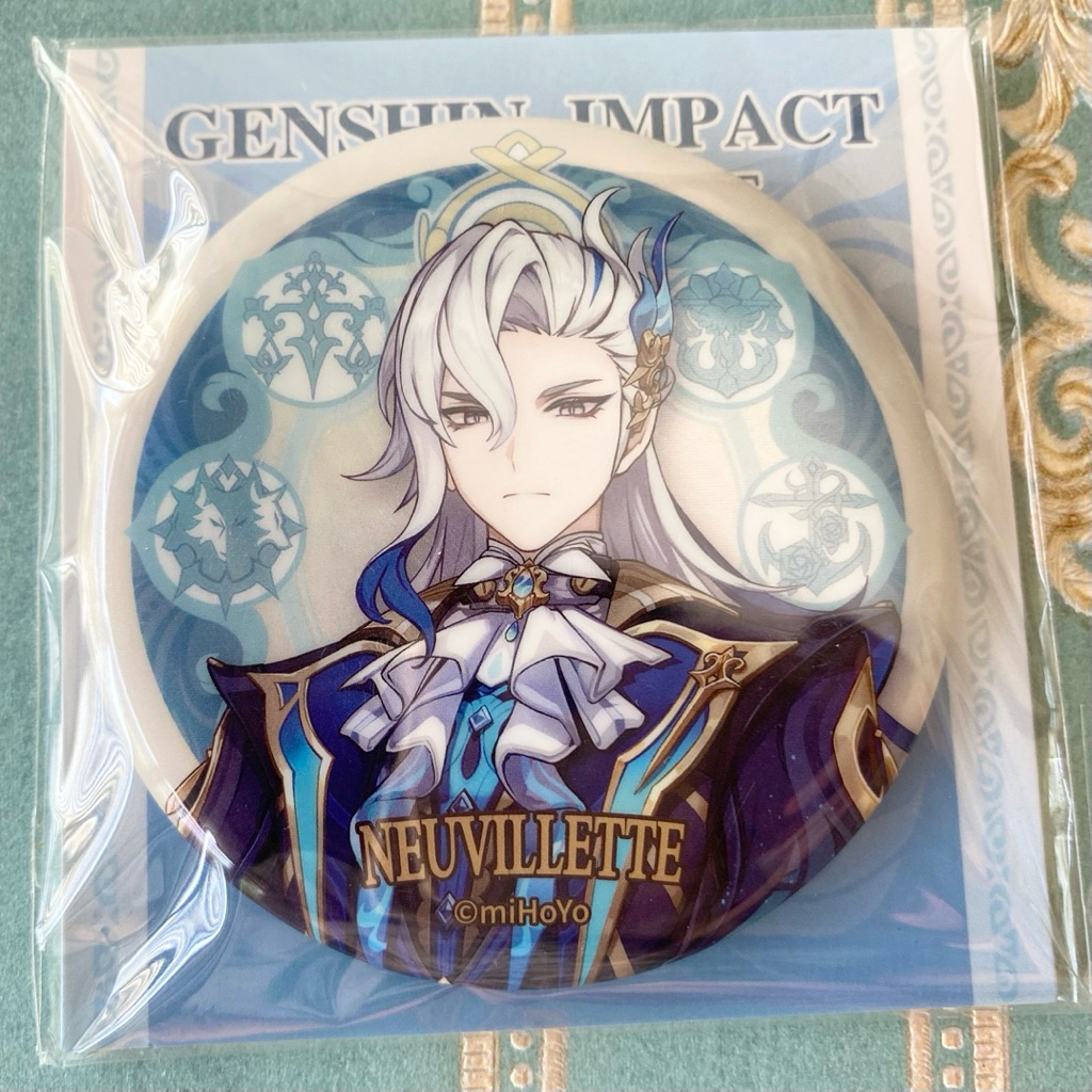 Jual [SALE] Official 75mm Genshin Impact Badge tincan pin button brooch ...