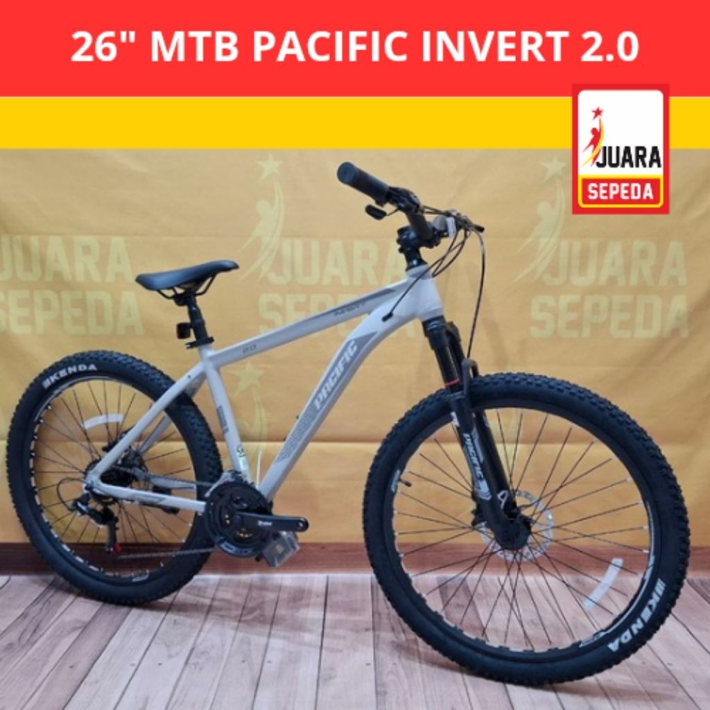 Jual SEPEDA GUNUNG PACIFIC INVERT 2.0 ALLOY FRAME MTB 26 | Shopee Indonesia