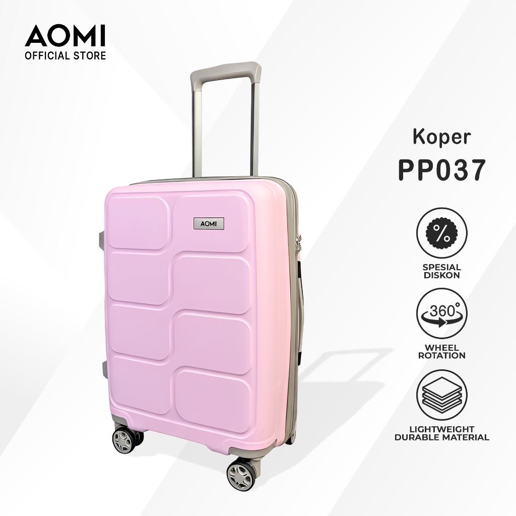Jual Koper 20 dan 24 Inch PP Double Resleting TSA Lock Anti Pecah ...