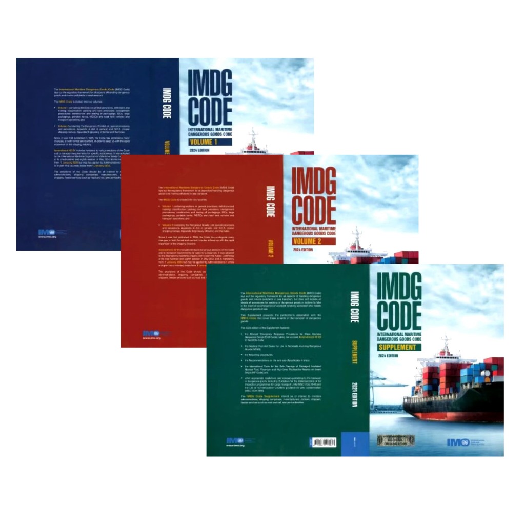 Jual Buku IMDG Code Edisi 2024 1 set (3 buku) | Shopee Indonesia