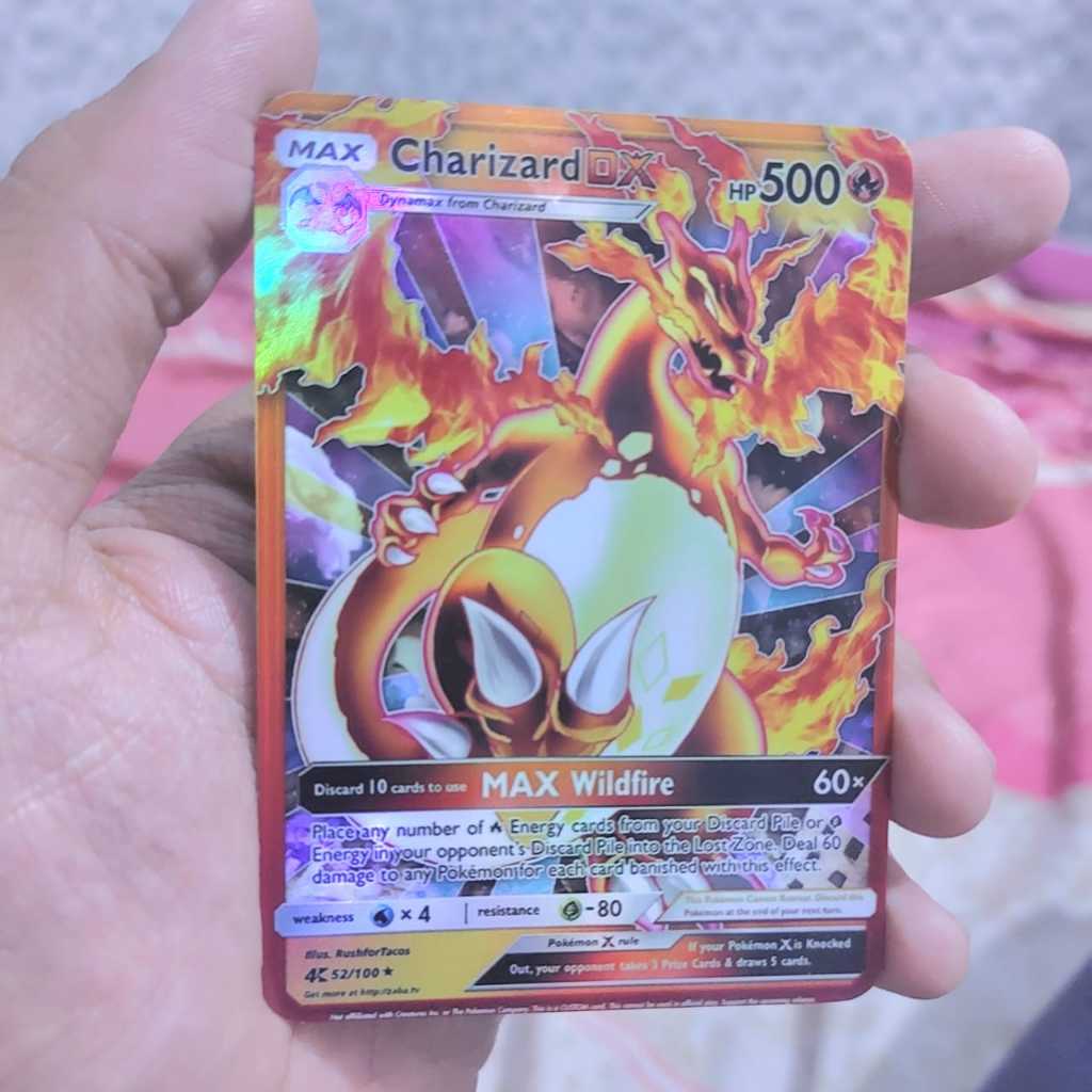 Jual KARTU POKEMON TCG HOLOGRAM SPECIAL - CHARIZARD DYNAMAX (DX) | Shopee  Indonesia