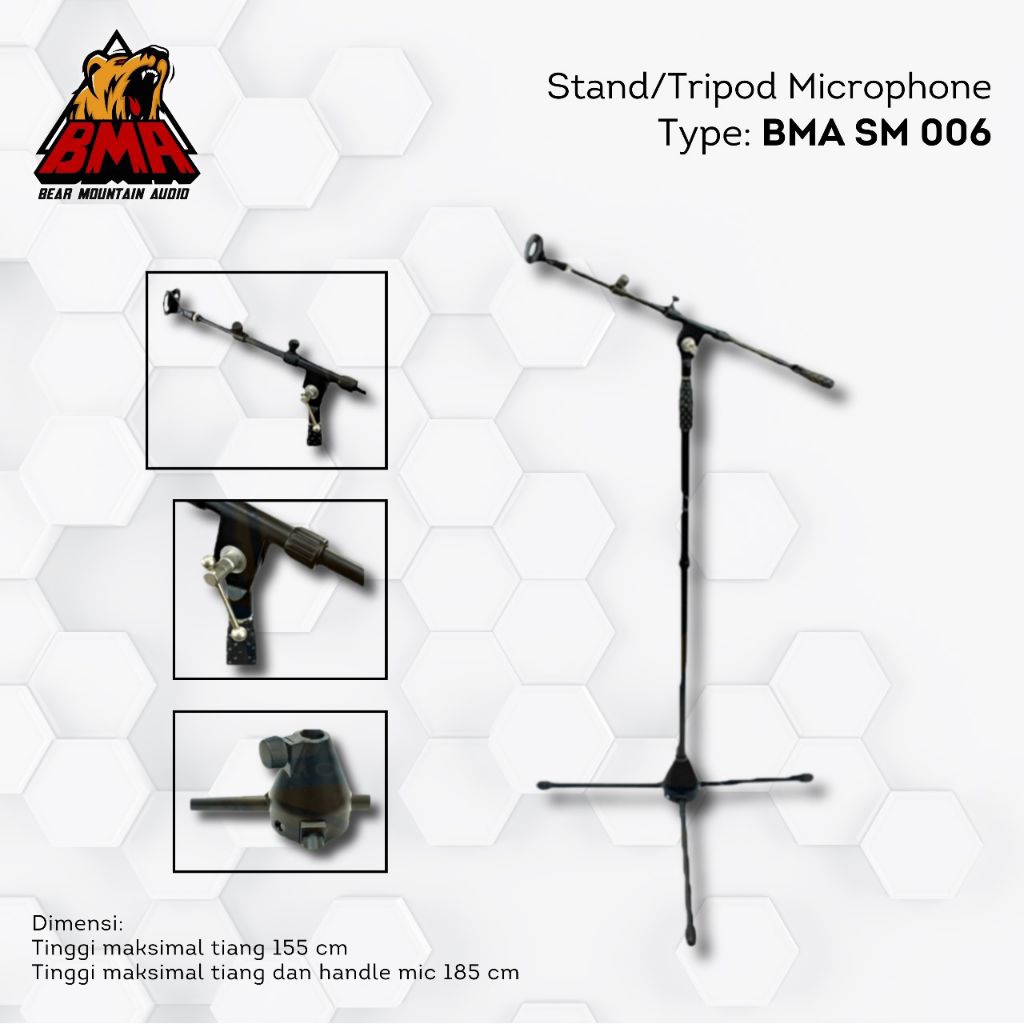 Jual STAND SM 006 BMA / STAND PREMIUM / STAND MIC | Shopee Indonesia
