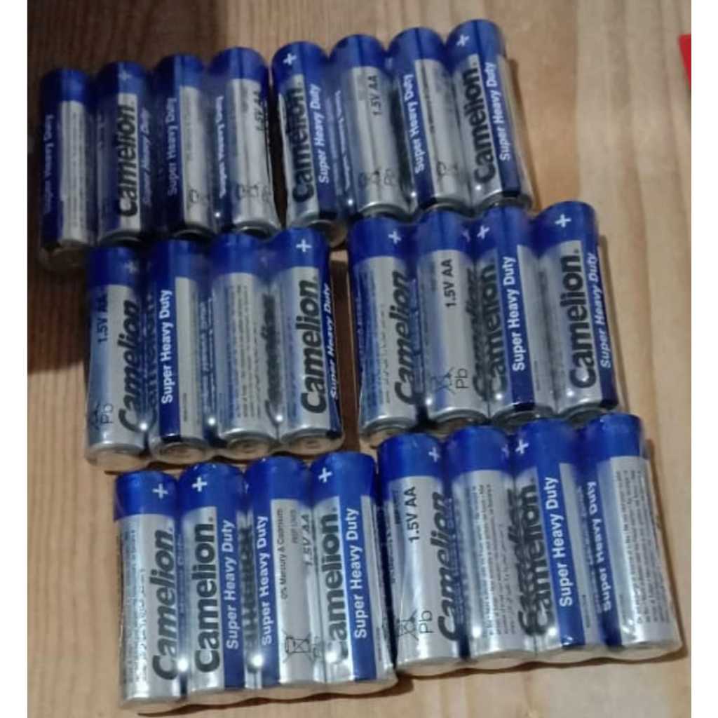 Jual Baterai Camelion Super Heavy Duty AA Isi 24 Pcs Bp24 1,5V - LUX ...