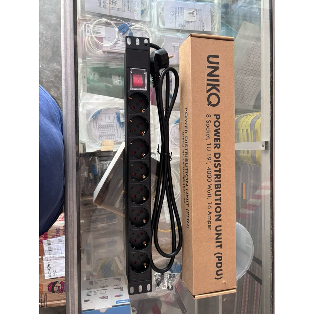 Jual UNIKQ PDU POWER DISTRIBUTING DISTRIBUTION UNIT RACK RAK RACKMOUNT ...