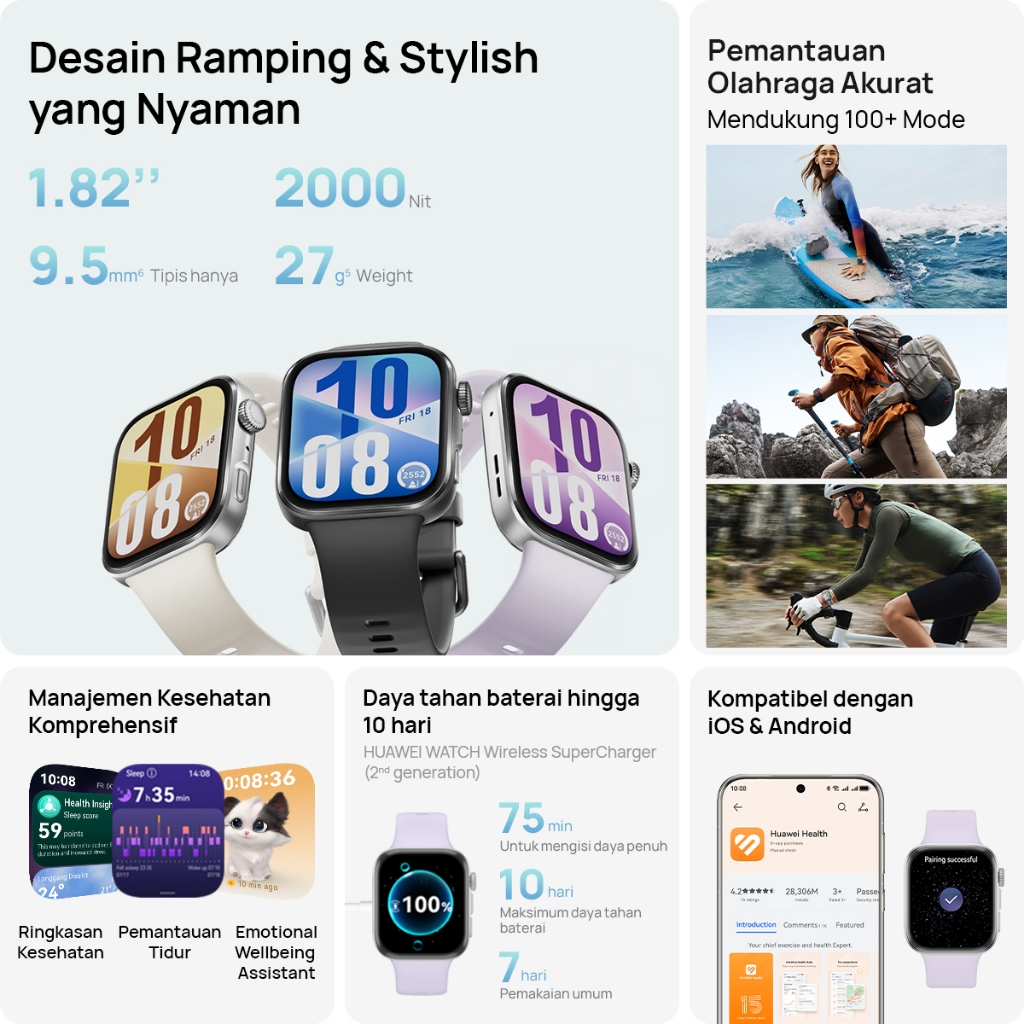 HUAWEI WATCH FIT 4 Design 4